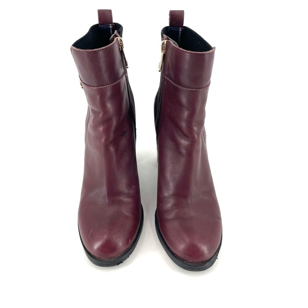 Tommy Hilfiger Britton Leather Ankle Bootie - Picture 2 of 7